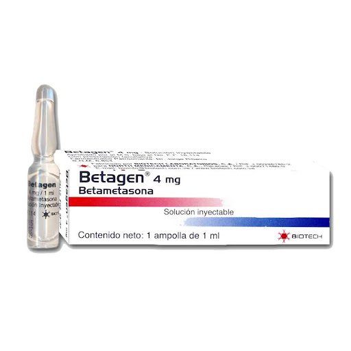 BETAGEN BETAMETASONA 4MG AMP I.M/I.V/I.A X 1